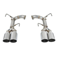 Remark Axleback Exhaust 4in Stainless Single Wall Tips Subaru WRX / STI 2015-2021 | RO-TSVA-S4
