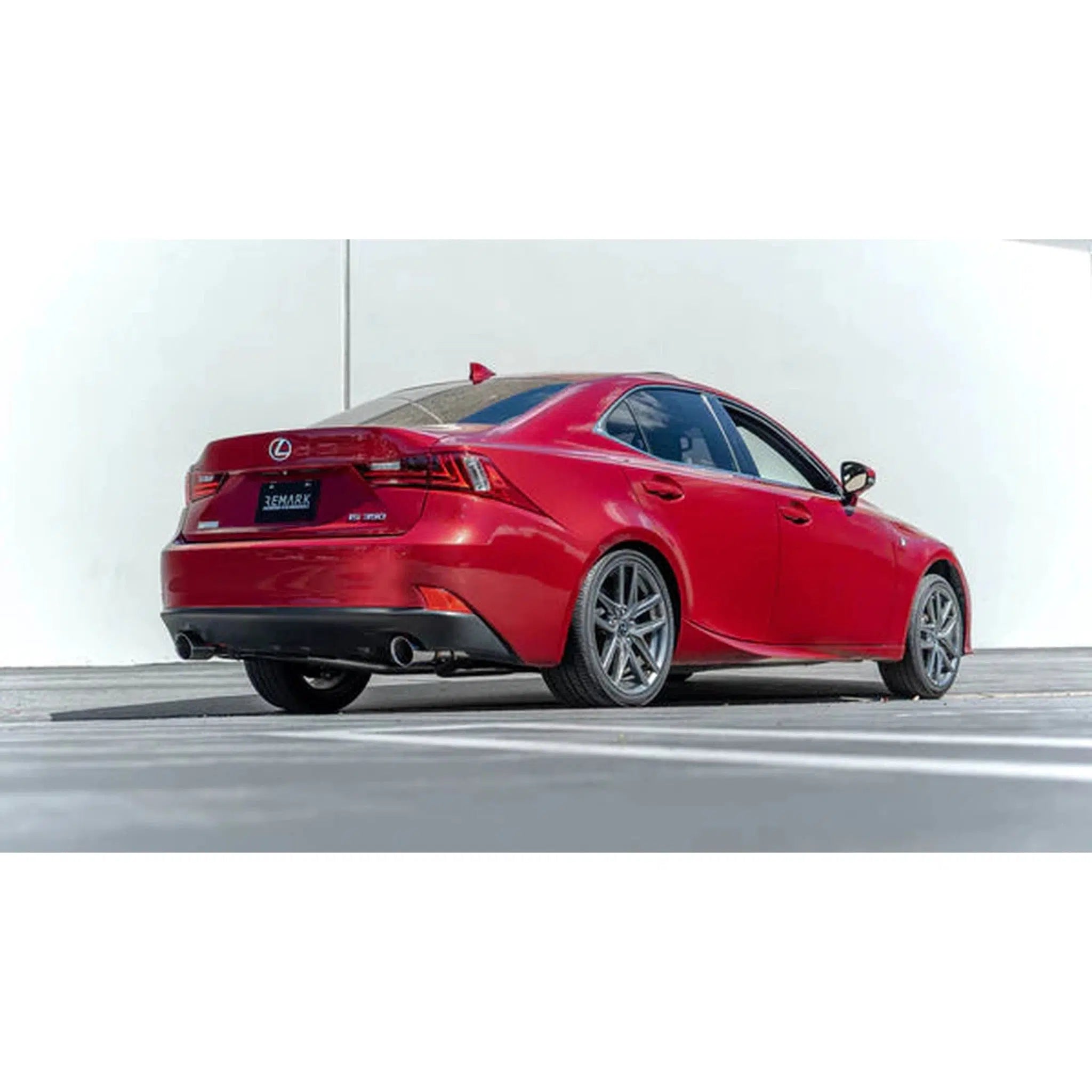 Remark Axleback Exhaust Burnt Stainless Double Wall Tip Lexus IS250/IS300/IS350 14-16 | RO-TTE2-D
