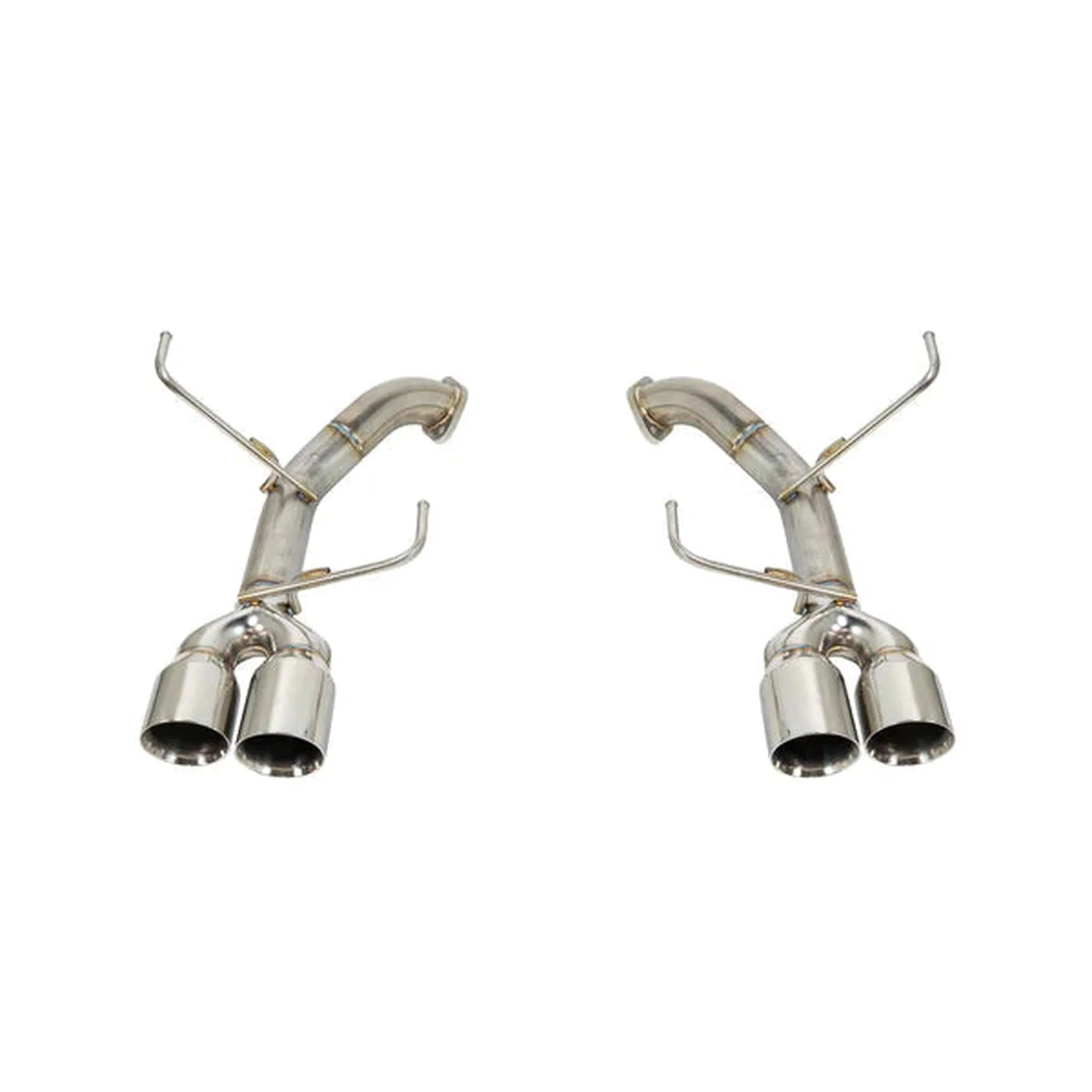 Remark Axleback Exhaust Stainless Double Wall Tips Subaru WRX / STI 2011-2014 Sedan | RO-TSGV-D