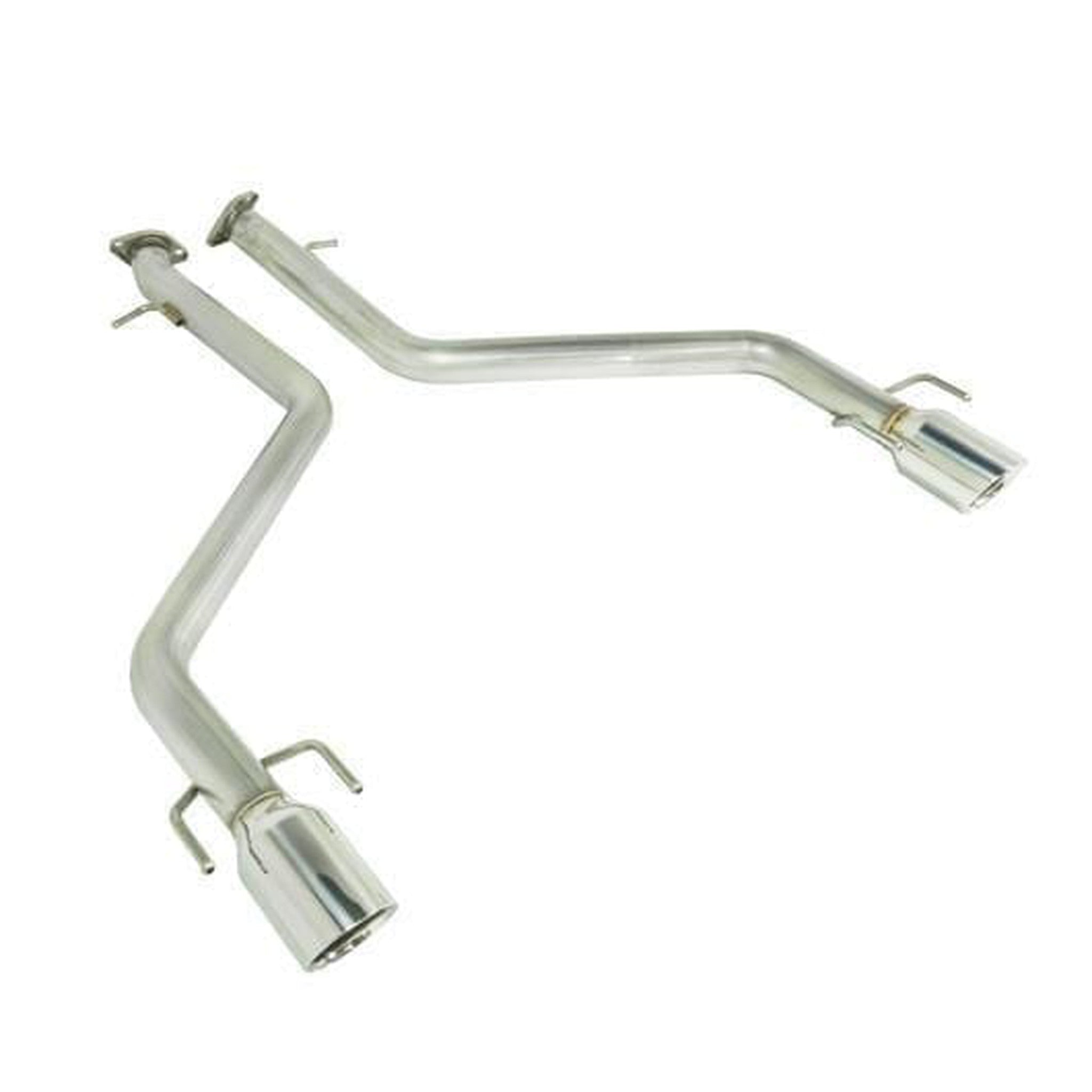 Remark Axleback Exhaust w/Burnt Stainless Single Wall Tip Lexus IS200t / IS250 / IS300 / IS350 2014-2016 | RO-TTE2-S