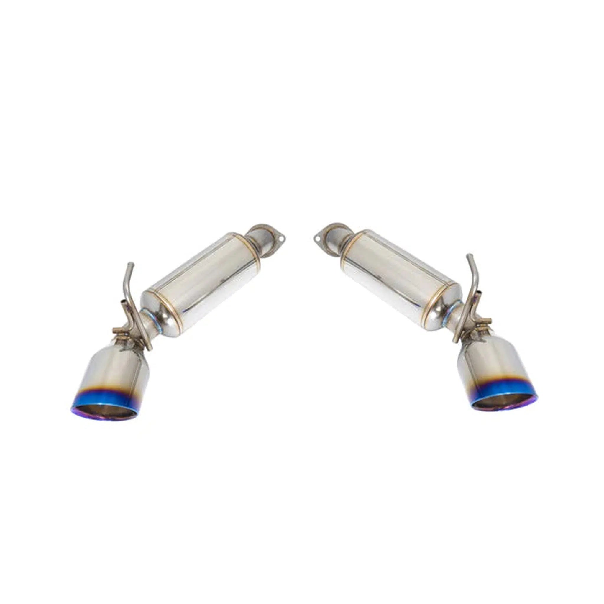 Remark Axleback V1 Exhaust Burnt Stainless Double Wall Tip Nissan 370z 2009-2020 | RO-TT34-D