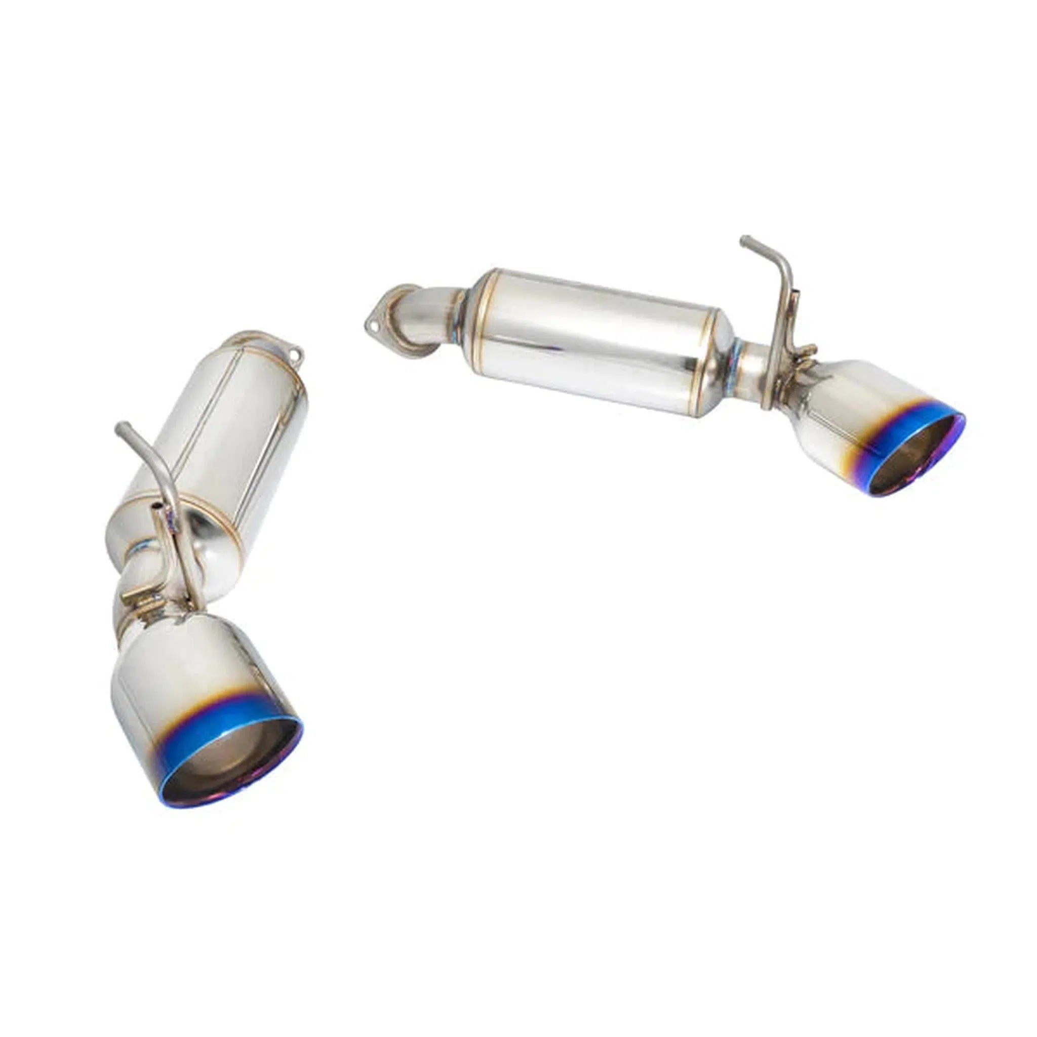 Remark Axleback V1 Exhaust Burnt Stainless Double Wall Tip Nissan 370z 2009-2020 | RO-TT34-D