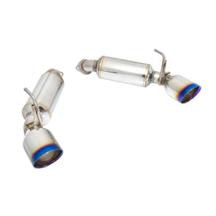 Remark Axleback V1 Exhaust Burnt Stainless Double Wall Tip Nissan 370z 2009-2020 | RO-TT34-D