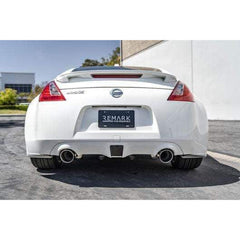 Remark Axleback V1 Exhaust Burnt Stainless Single Wall Tip Nissan 370z 2009-2020 | RO-TT34-S