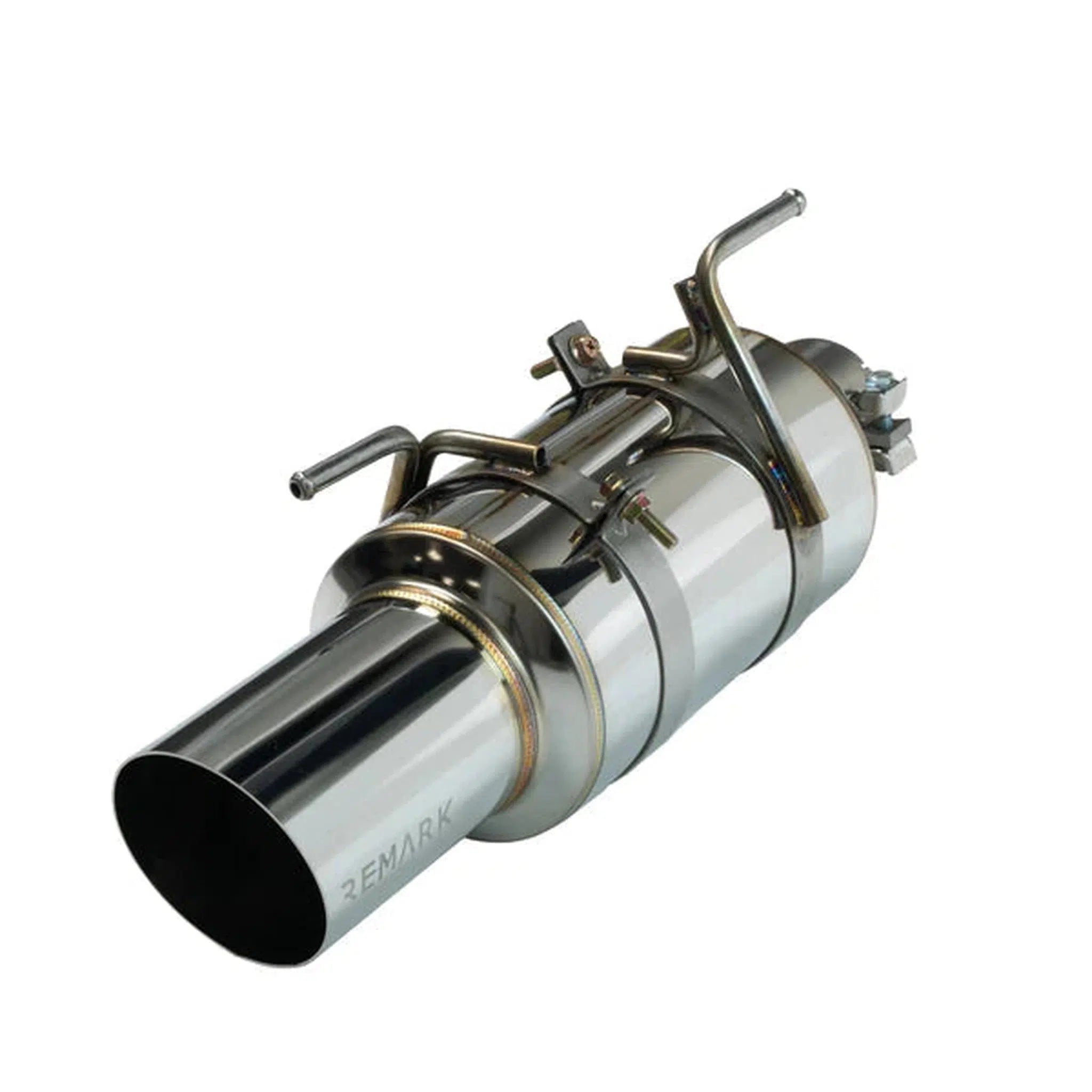 Remark R1-Spec Cat Back Exhaust Stainless Steel Muffler Subaru WRX 2011-2014 / STI 2008-2014 Hatchback | RK-C1076S-02