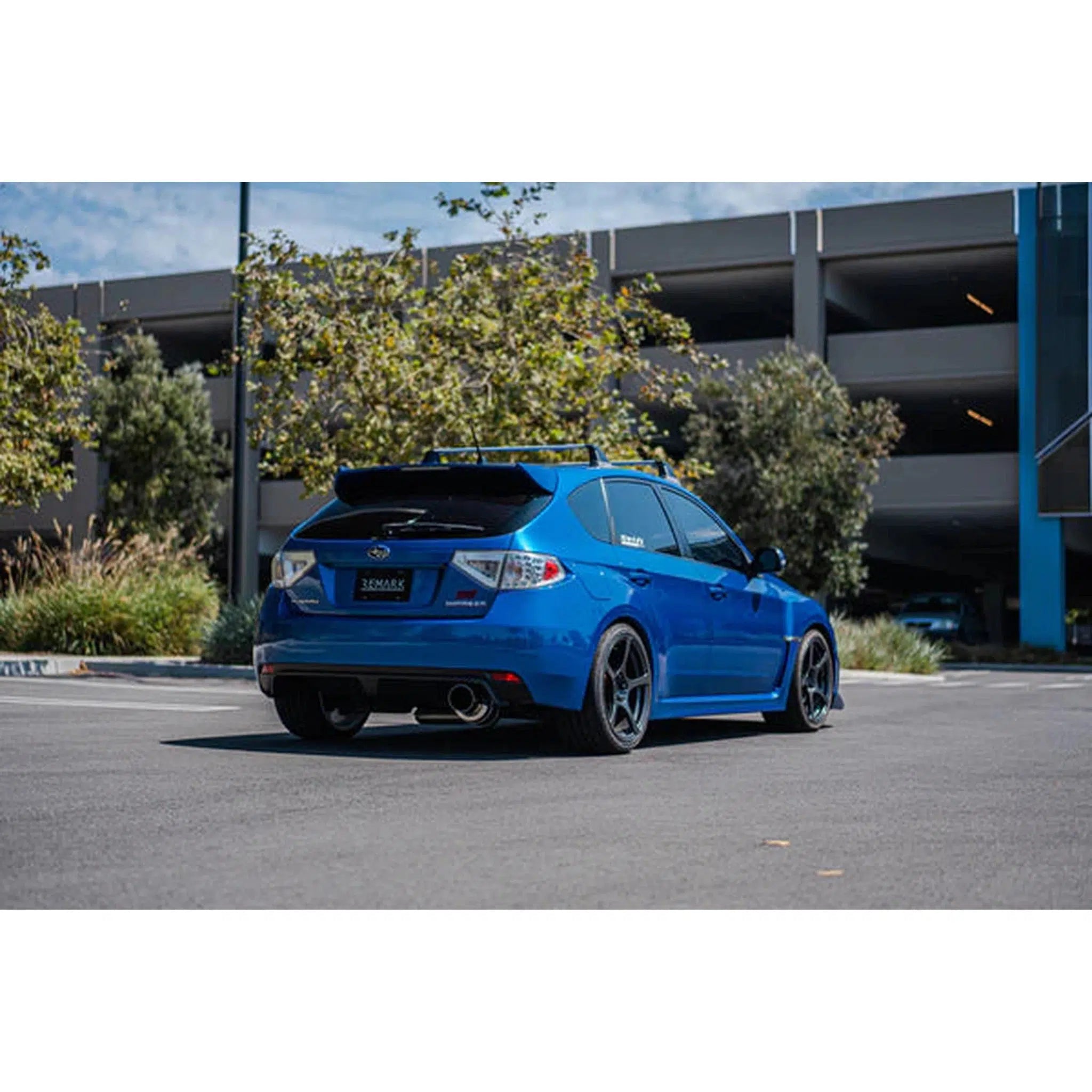 Remark R1-Spec Cat Back Exhaust Titanium Muffler Subaru WRX 2011-2014 / STI 2008-2014 Hatchback | RK-C1076S-02T