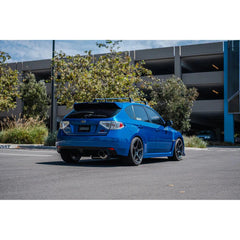 Remark R1-Spec Cat Back Exhaust Titanium Muffler Subaru WRX 2011-2014 / STI 2008-2014 Hatchback | RK-C1076S-02T