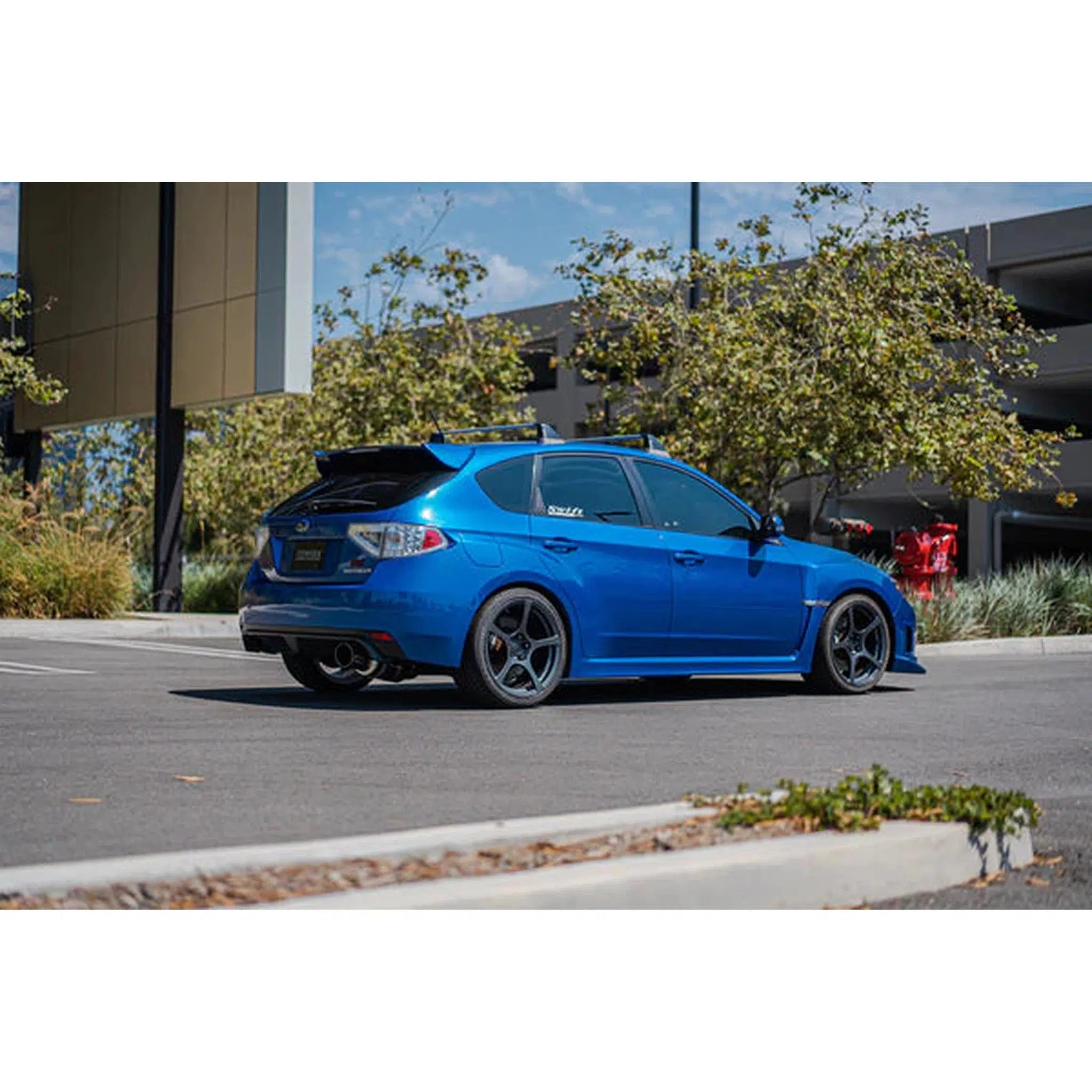 Remark R1-Spec Cat Back Exhaust Titanium Muffler Subaru WRX 2011-2014 / STI 2008-2014 Hatchback | RK-C1076S-02T