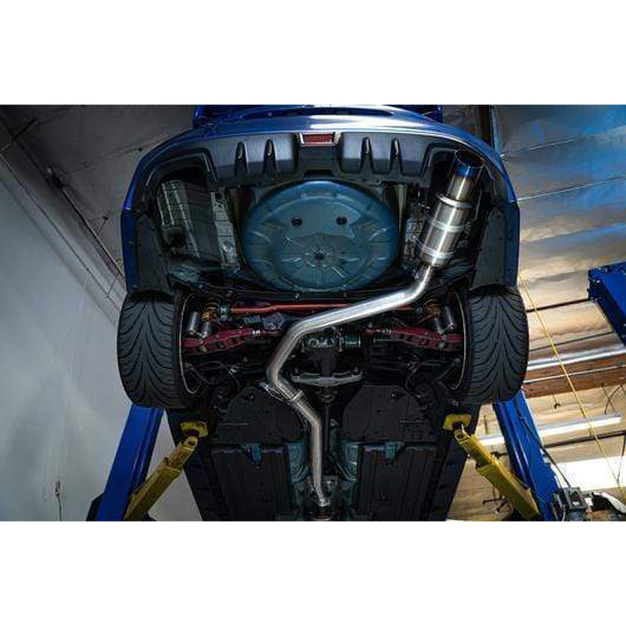 Remark R1 Spec Cat Back Exhaust w/ Stainless Muffler Subaru WRX / STI 2015-2021 | RK-C1076S-01