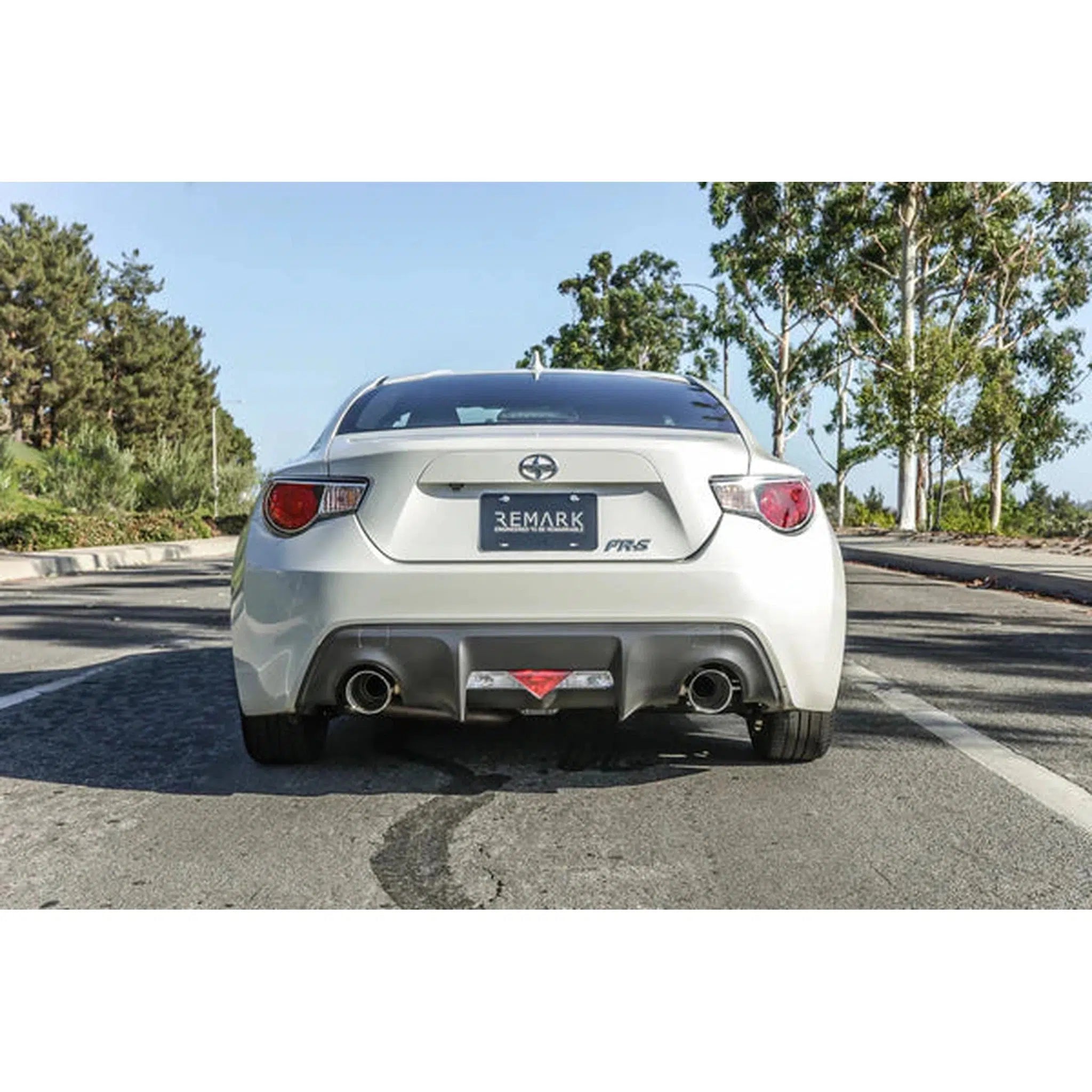 Remark Stainless Single Wall Tips Axleback Exhaust Subaru BRZ / Toyota 86 2013-2020 | RO-TSZN-S