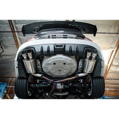 Remark WRX / STI 2015-2021 Muffler Axleback Exhaust Stainless Double Wall 3.5in Tips Subaru | RO-TSVA-DM
