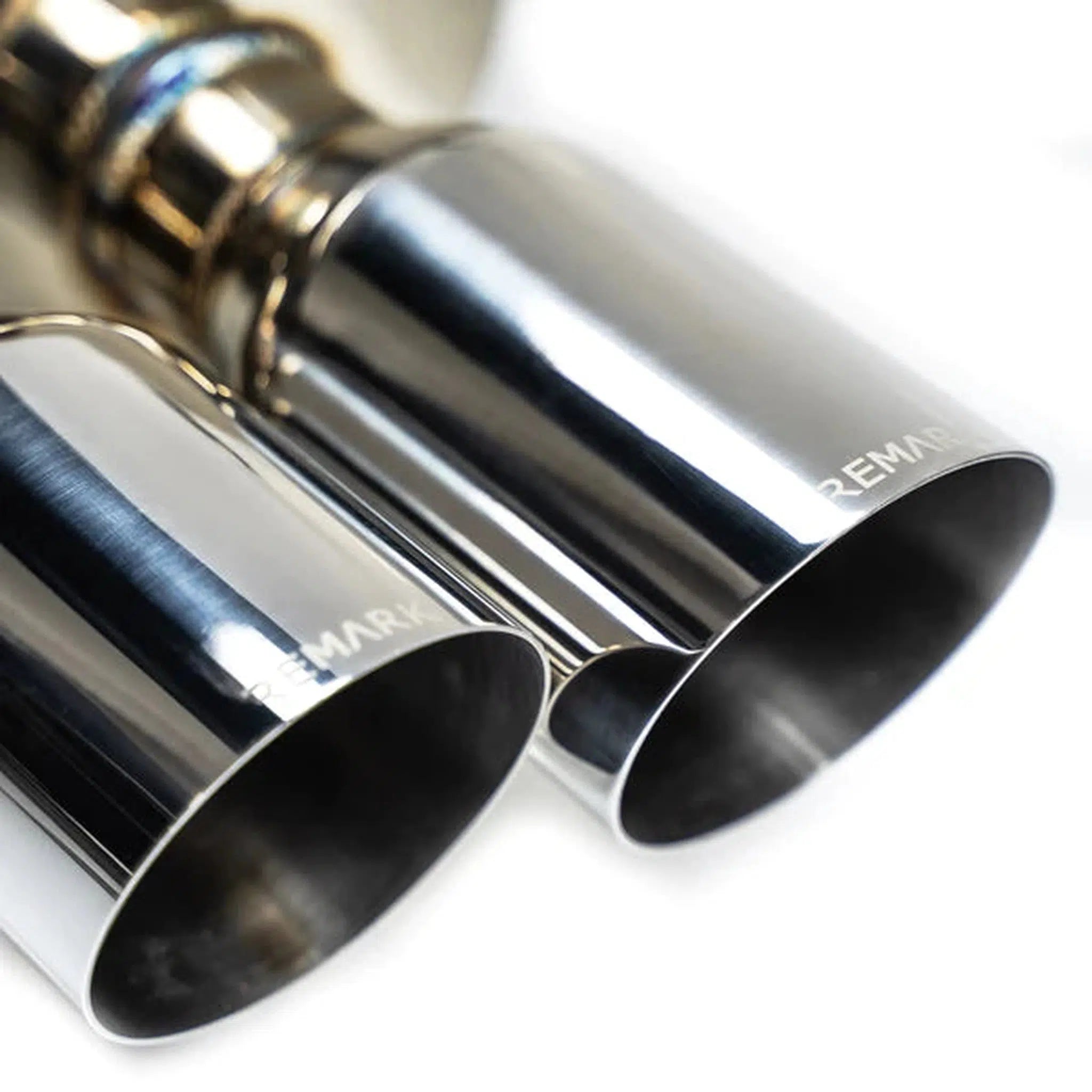 Remark WRX / STI 2015-2021 Sports Touring Cat Back Exhaust Stainless Tips Non-Resonated Subaru | RK-C4076S-01