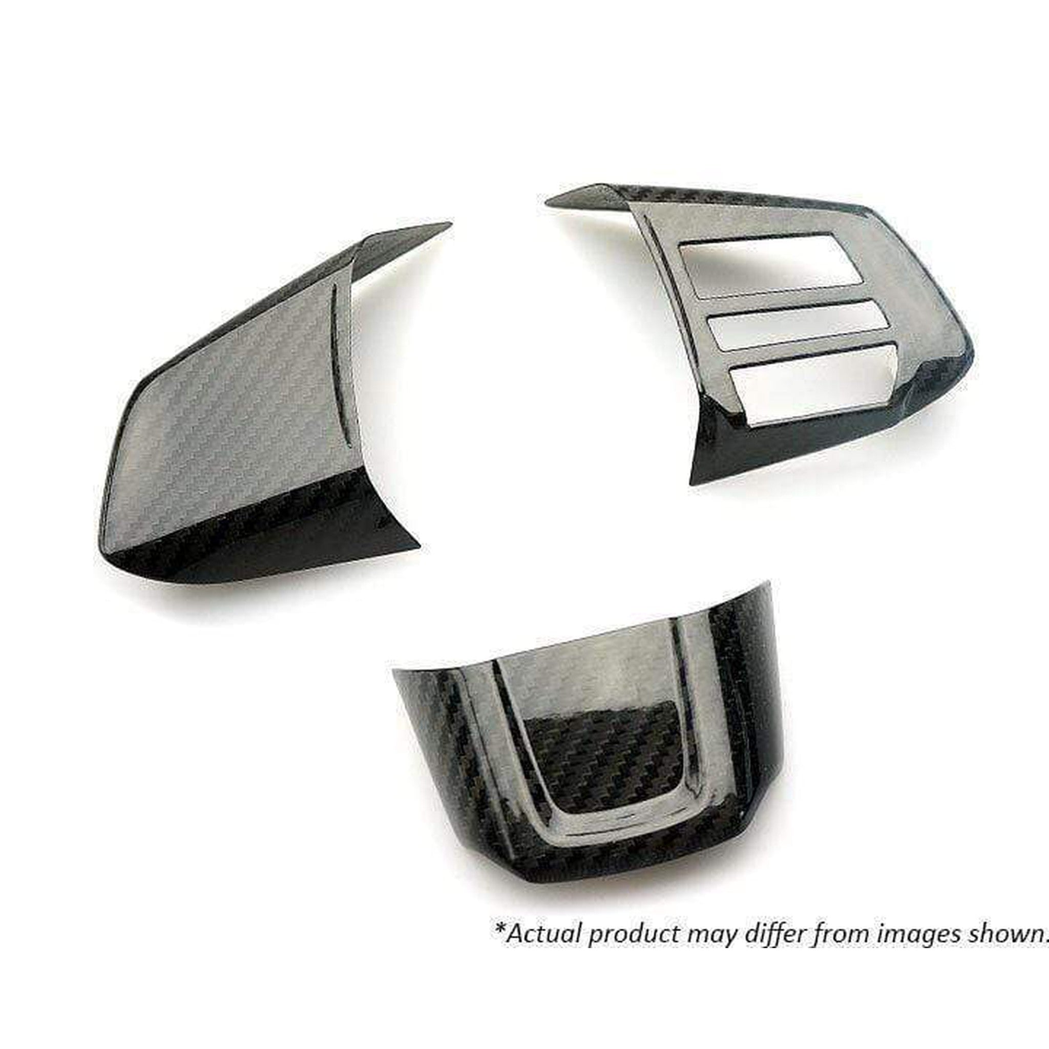 Revel GT Dry Carbon Steering Wheel Insert Covers Subaru WRX / STI 2015-2021 - 3 Pieces (1TR4GT0AS21)