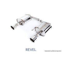 Revel Medallion Touring-S Dual Muffler Axleback Exhaust Infiniti G35 Sedan 2007-2008 / Infiniti G37 Sedan 2008-2011 (T70130AR)