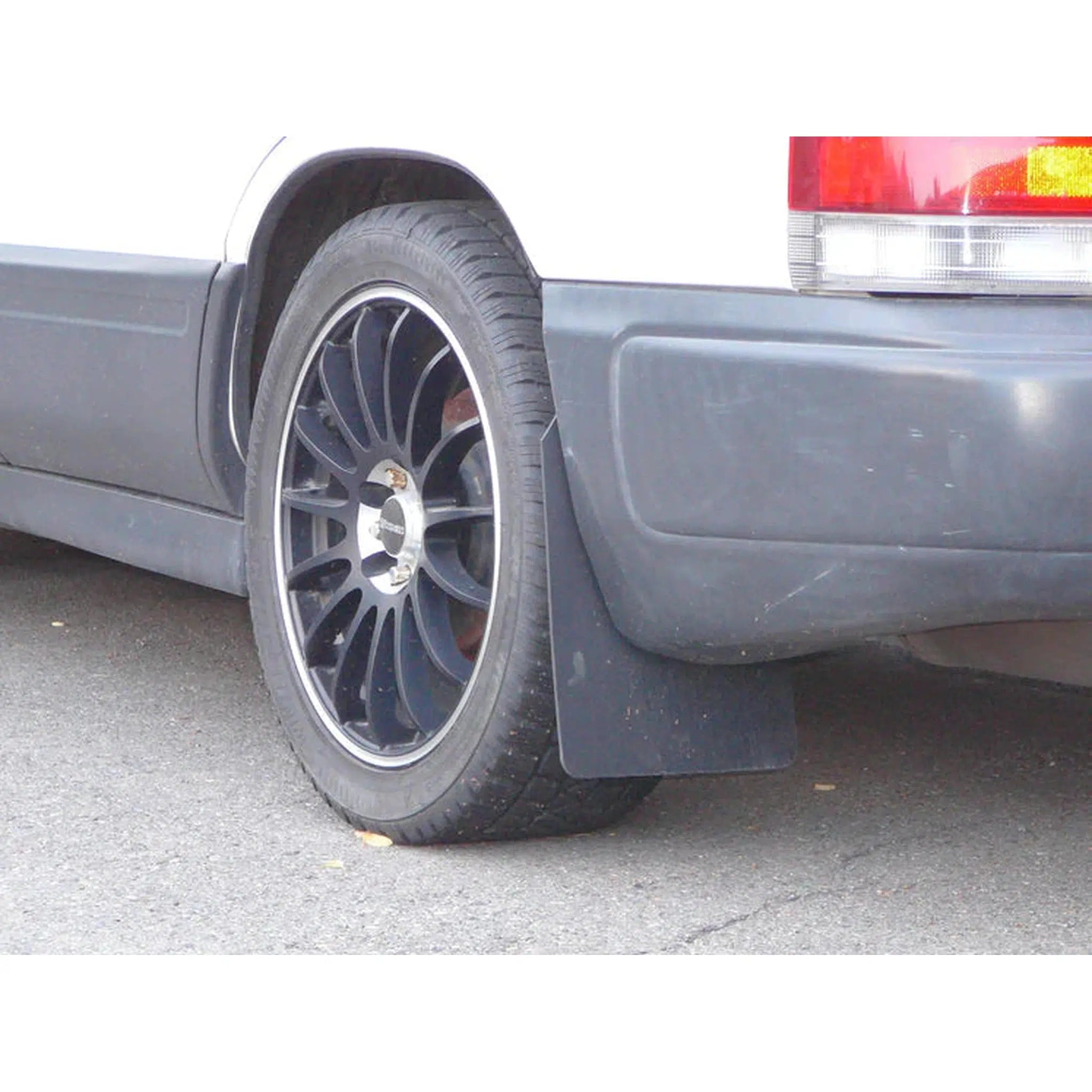 RokBlokz Short Rally Mud Flaps Deep Blue w/ Black Logo Subaru Forester 1998-2002