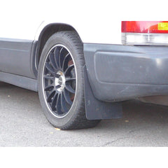 RokBlokz Short Rally Mud Flaps Deep Blue w/ Black Logo Subaru Forester 1998-2002