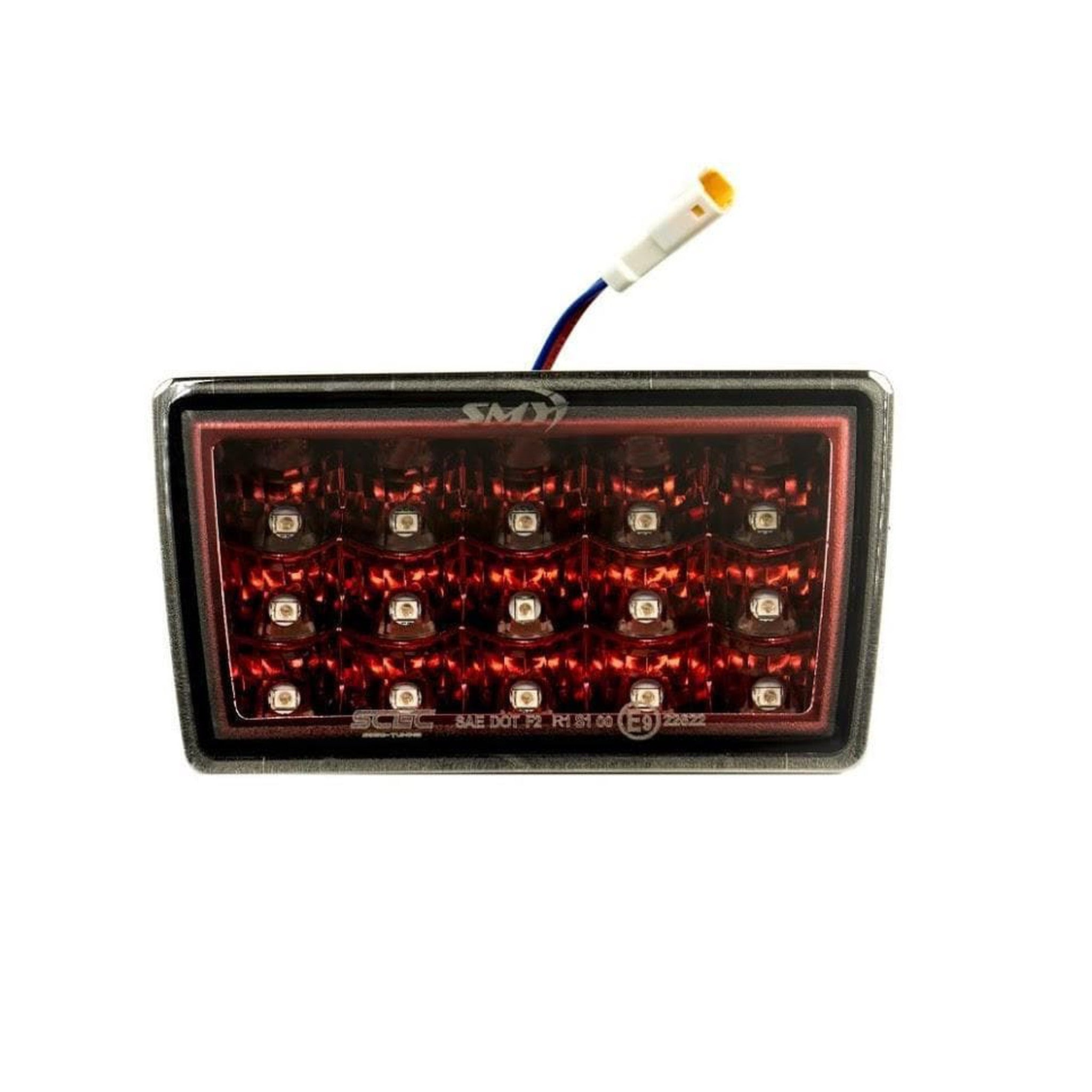 SMY F1 V2 Hyperflash Rear Brake Light (RBL) Ruby Red Subaru WRX / STI 2011-2014
