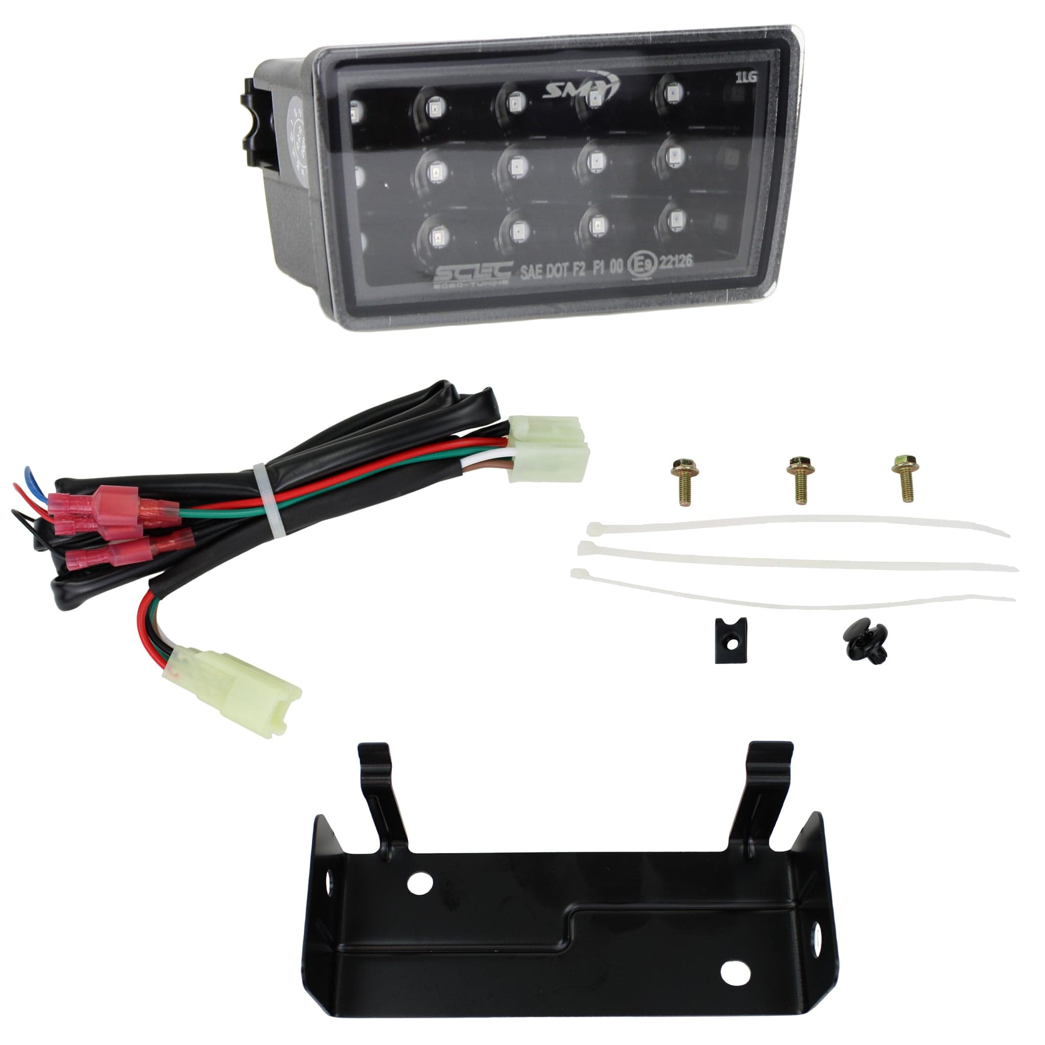 SMY F1 V2 Hyperflash Rear Brake Light (RBL) Smoked Subaru WRX / STI 2015-2020