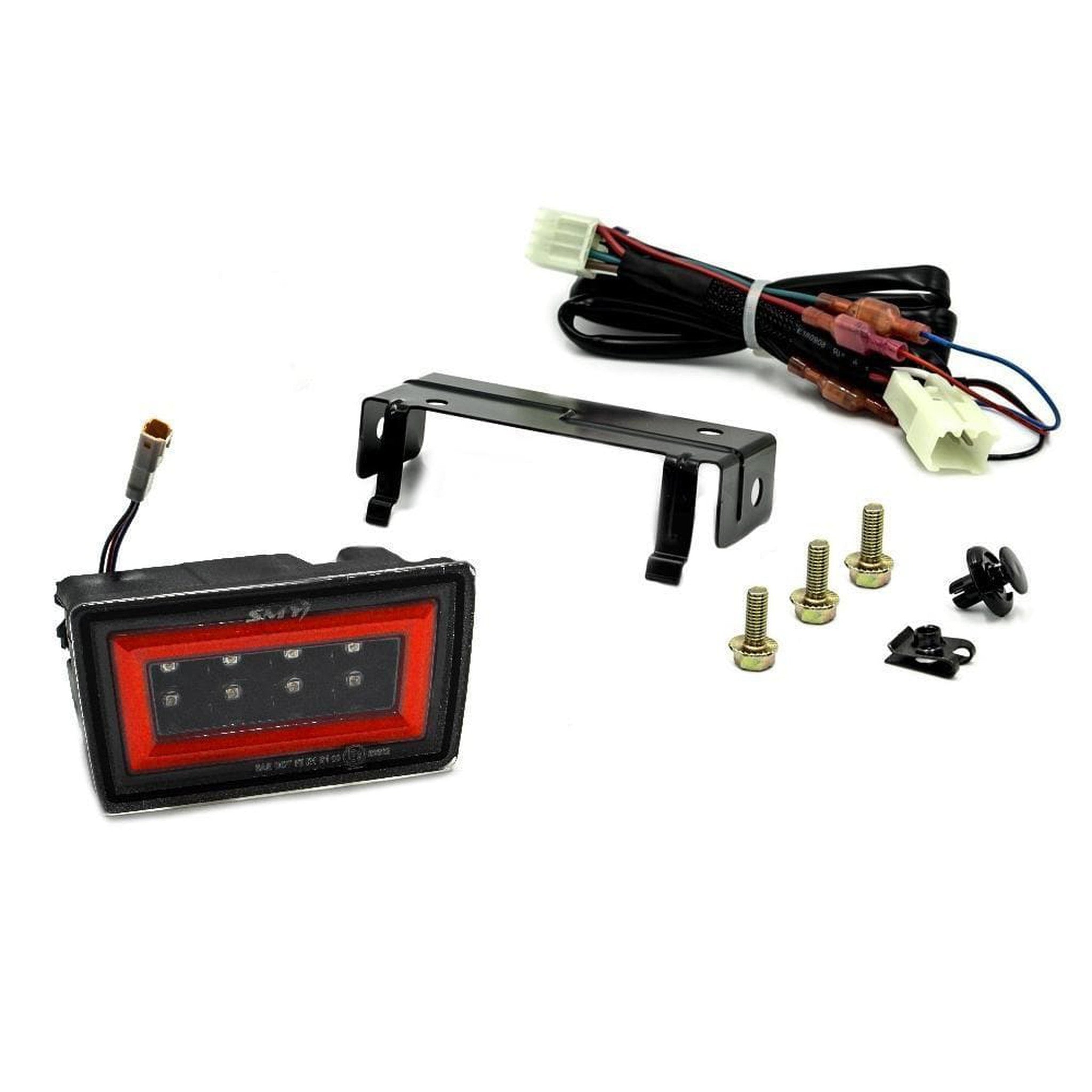 SMY F1 V3 Hyperflash Rear Brake Light (RBL) Clear w/ DRL Red Light Bar Subaru WRX / STI 2015-2021