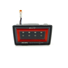 SMY F1 V3 Hyperflash Rear Brake Light (RBL) Clear w/ DRL Red Light Bar Subaru WRX / STI 2015-2021