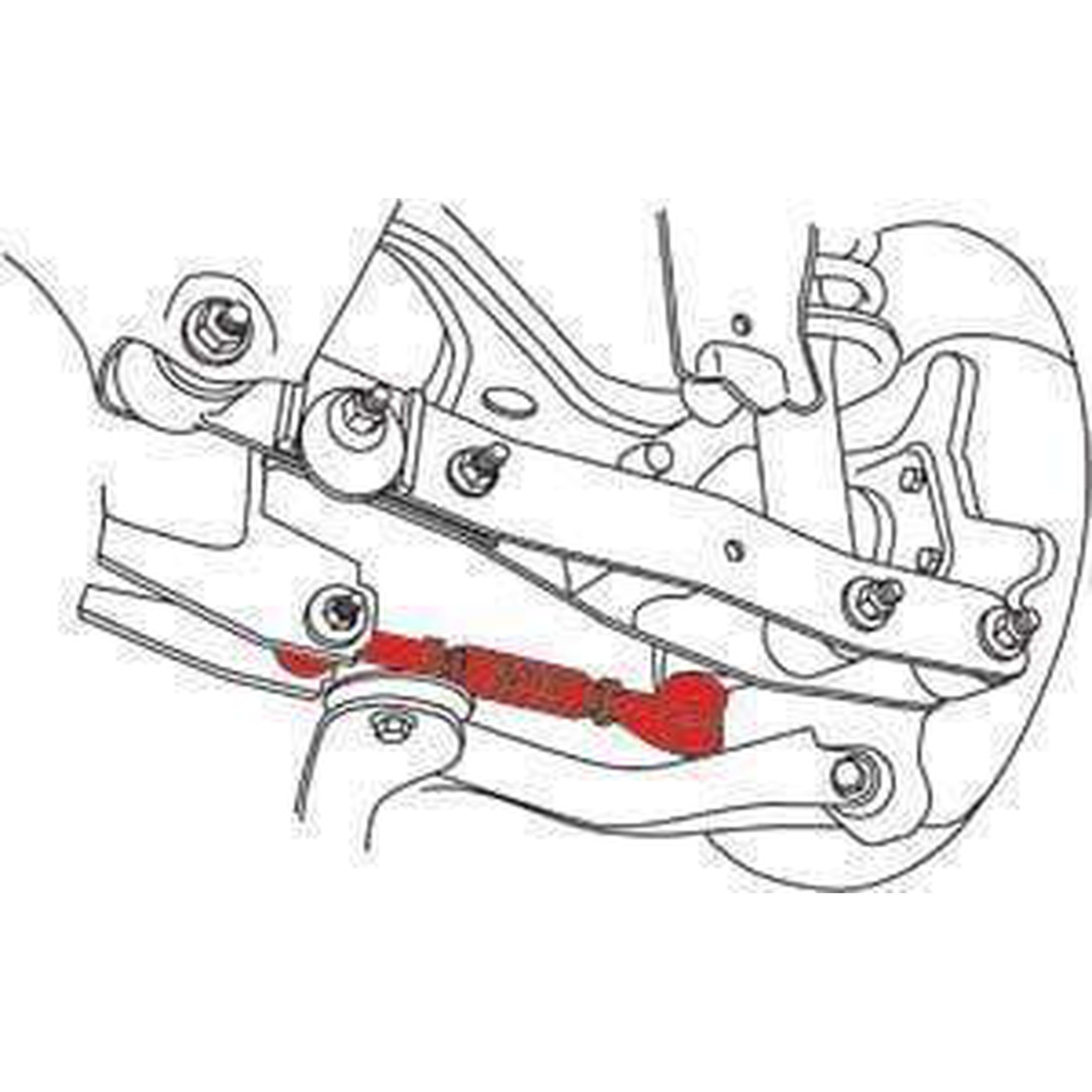 SPC Performance Rear Adjustable Toe Arm Subaru WRX / STI 2008-2021 / Forester 2009-2018 | 67655