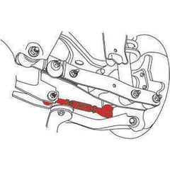 SPC Performance Rear Adjustable Toe Arm Subaru WRX / STI 2008-2021 / Forester 2009-2018 | 67655