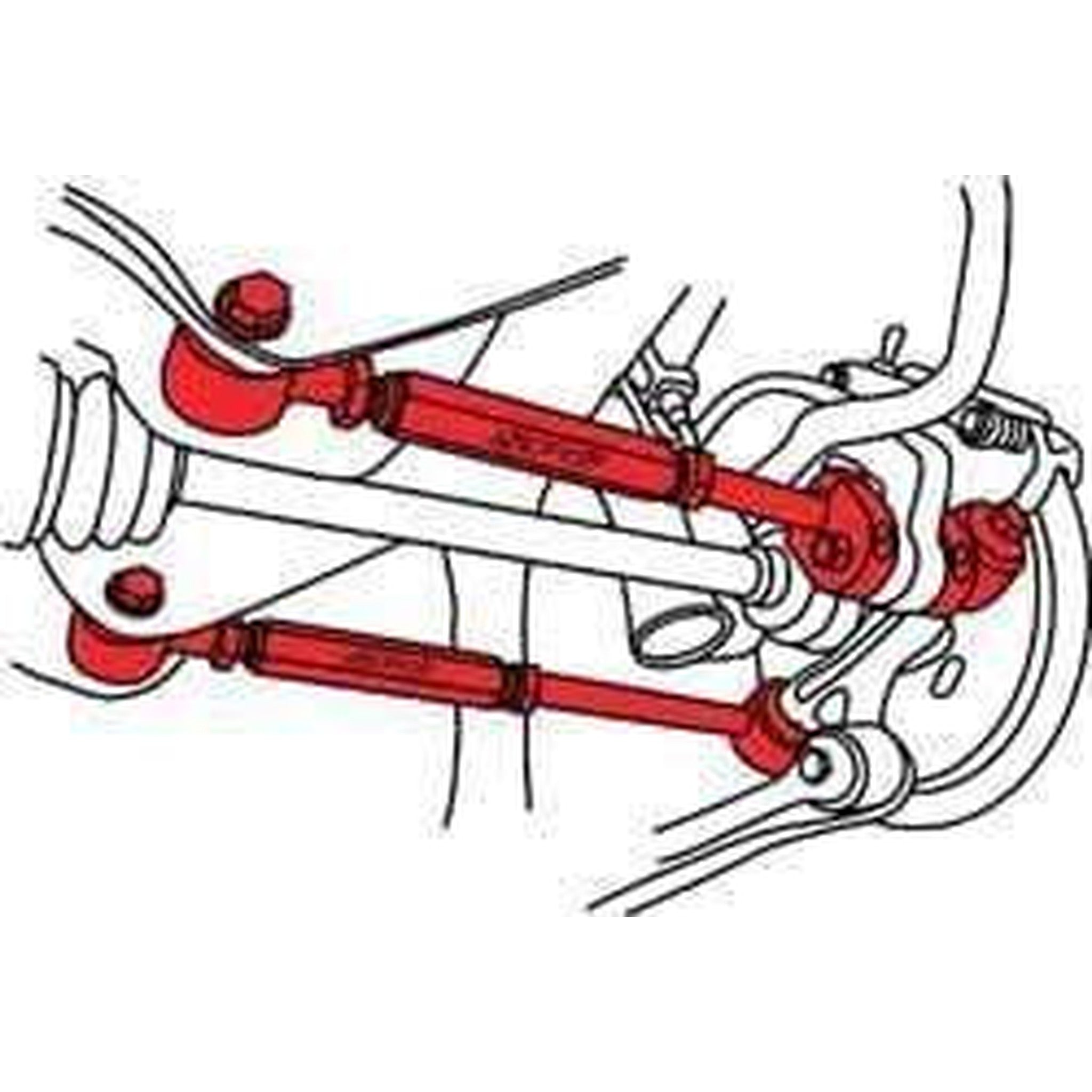 SPC Performance Rear EZ Arm XR Adjustable Control Arm Subaru Impreza (All) 1993-2007