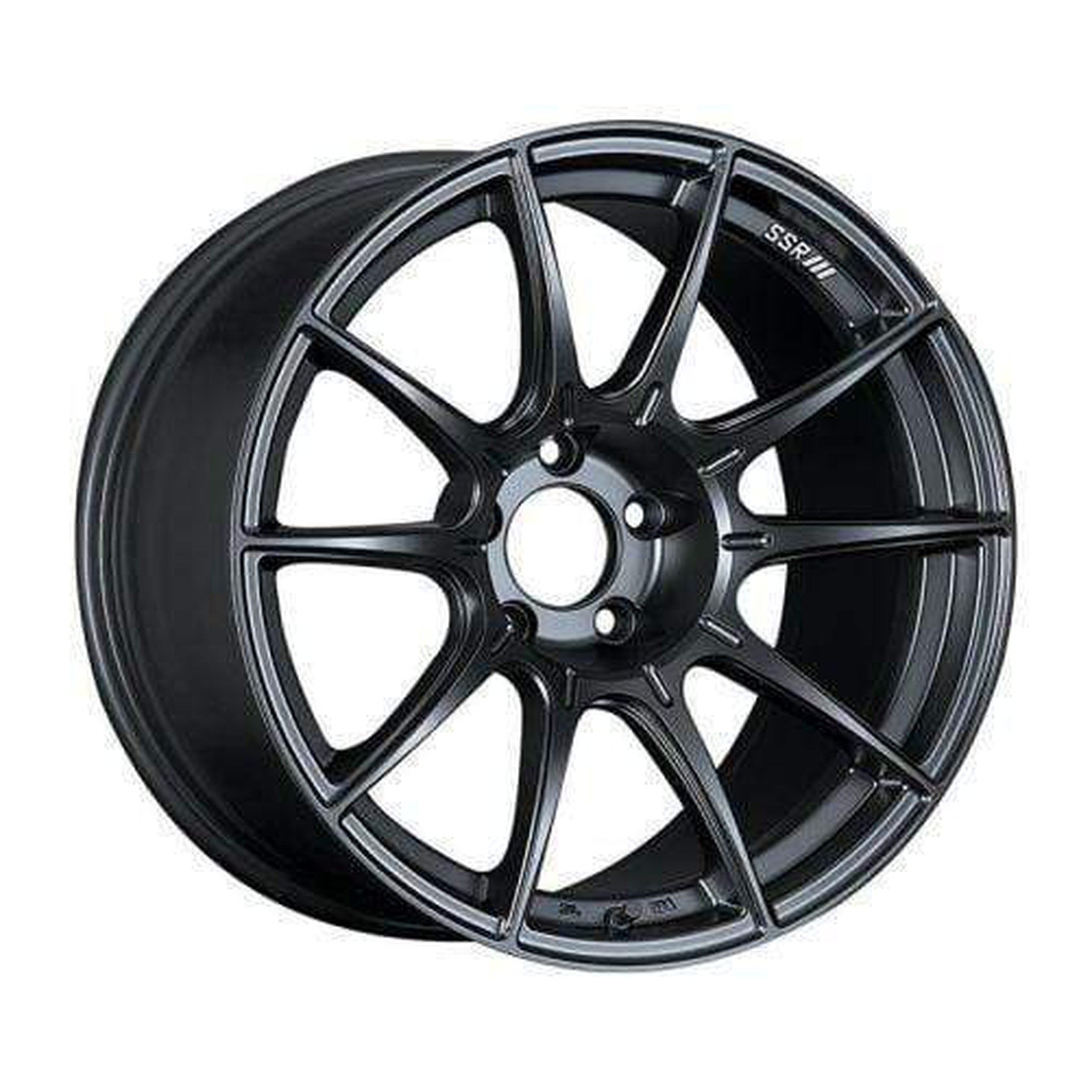 SSR GTX01 17x9 5x100 38mm Offset Flat Black Wheel