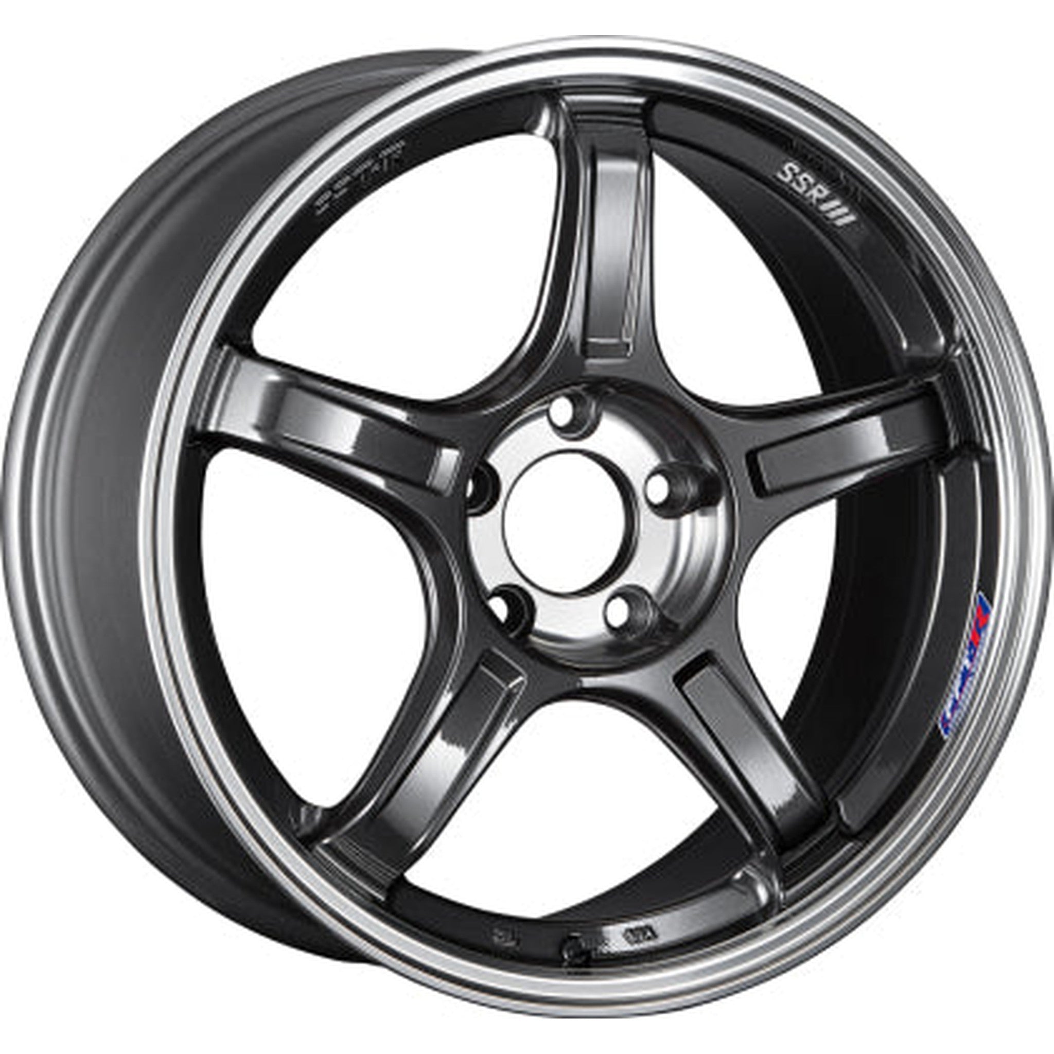 SSR GTX03 18x9.5 +38 5x114.3 Gun Metallic Wheel | XC18950+3805GGM