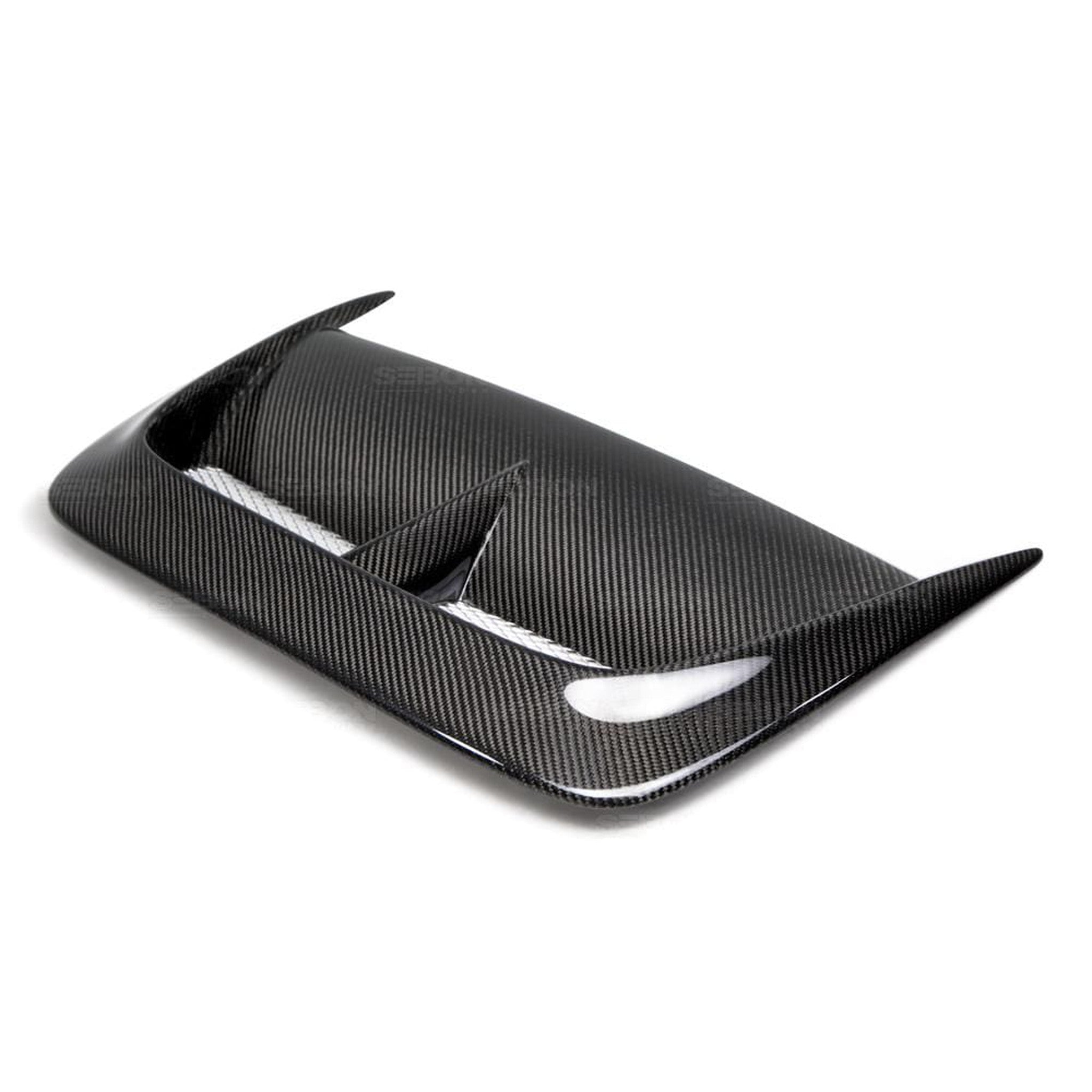 Seibon CW-Style Carbon Fiber Hood Scoop Subaru WRX / STI 2004-2005 | HDS0405SBIMP-CW