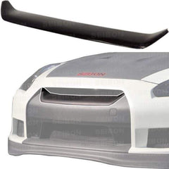 Seibon OEM Style Carbon Fiber Front Grille Nissan GT-R 2009-2011 | FG0910NSGTR-OE