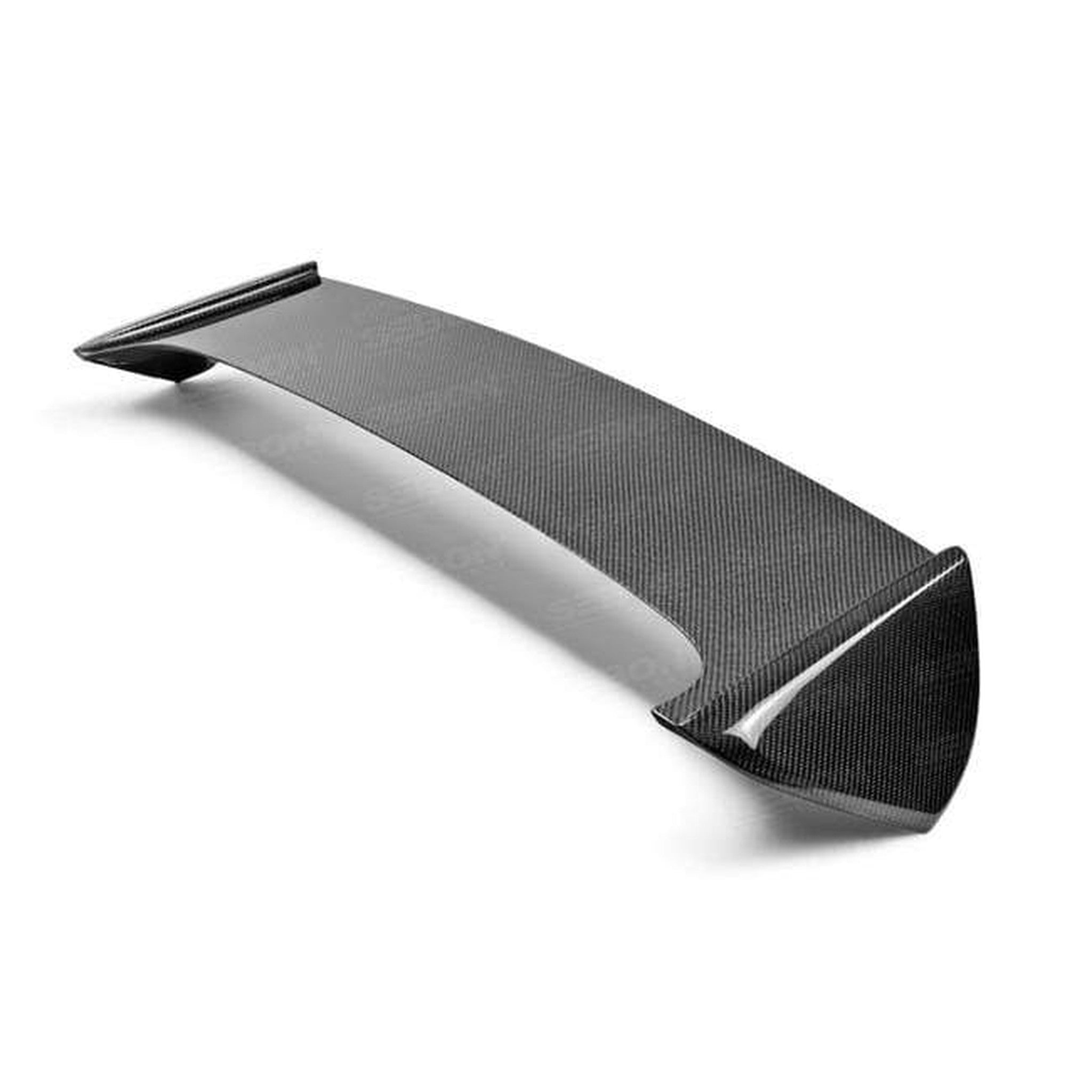 Seibon OEM-style Carbon Fiber Rear Spoiler Shaved Subaru WRX / STI Hatchback 2008-2014 | RS0809SBIMP-STI-S