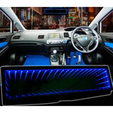 Sick Speed Galaxy Led Clip-On Rear View Mirror BLUE