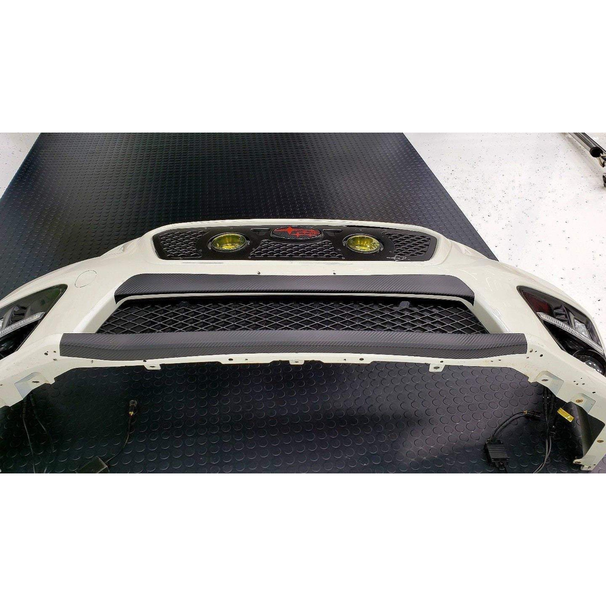 Sticker Fab 2018 Style Bumper Overlay Upper AND Lower Subaru WRX / STI 2015-2017