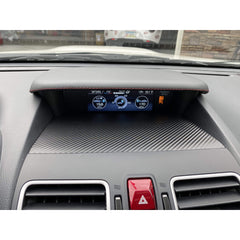 Sticker Fab 3D Carbon Center Instrument Panel Dash Trim Subaru WRX / STI 2015-2021