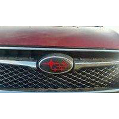Sticker Fab 3D Carbon Fiber Emblem Overlays WRX / STI Hatch 2008-2014