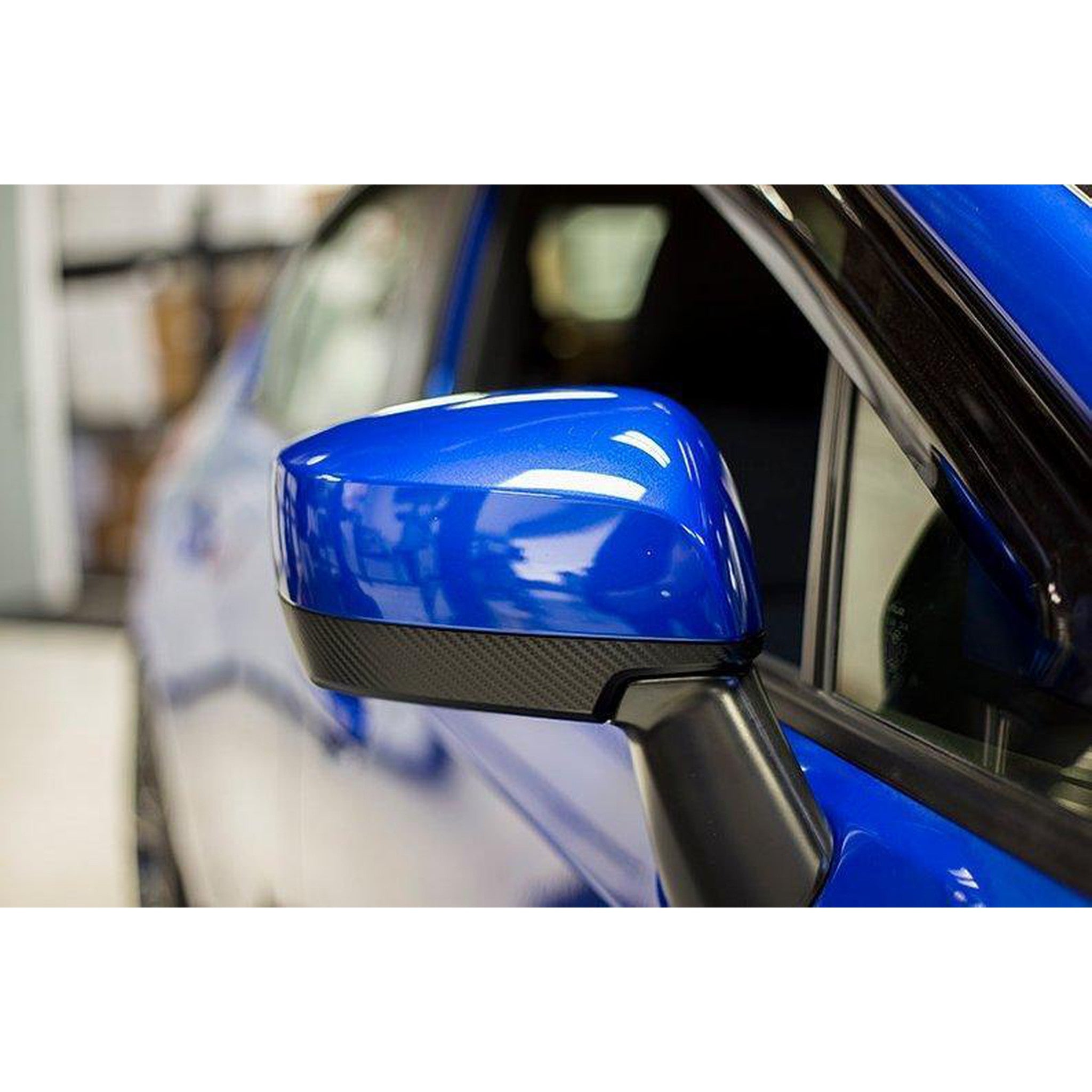 Sticker Fab 3D Carbon Fiber Mirror Overlay (Pair) WRX / STI 2015-2021