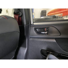 Sticker Fab 3D Carbon Interior Door Handle Trim Overlays Subaru WRX / STI 2015-2021