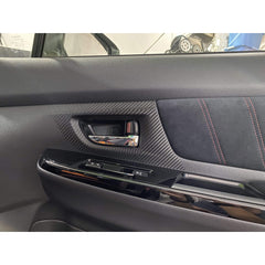 Sticker Fab 3D Carbon Interior Door Handle Trim Overlays Subaru WRX / STI 2015-2021