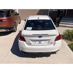 Sticker Fab 3D Carbon Low Profile OEM Spoiler Protector Accent with Logo Subaru WRX / STI 2015-2021