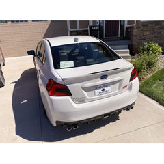 Sticker Fab 3D Carbon Low Profile OEM Spoiler Protector Accent with Logo Subaru WRX / STI 2015-2021