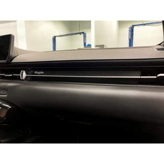 Sticker Fab 3D Carbon Passenger Side Dash Interior Overlay - 2020+ Supra