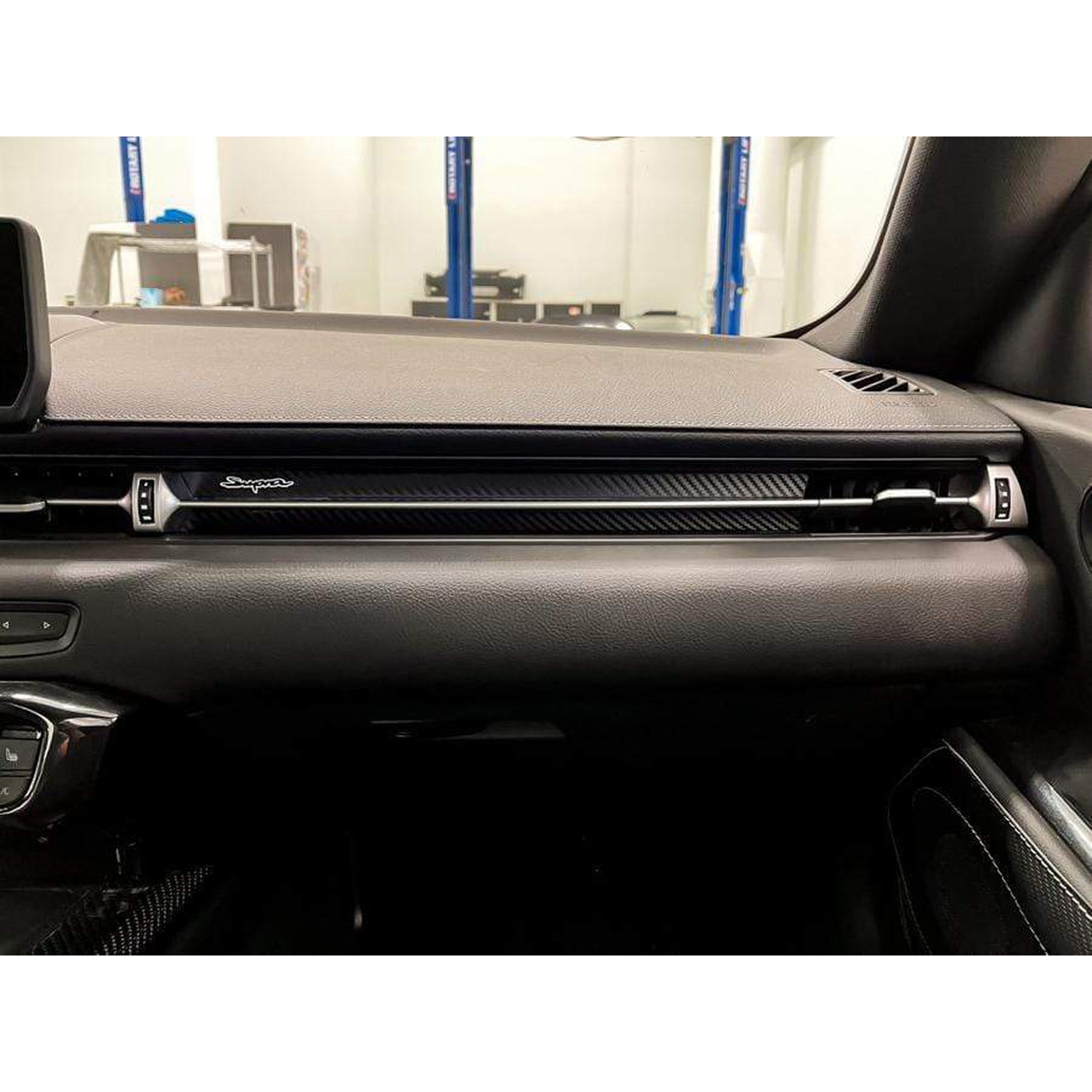 Sticker Fab 3D Carbon Passenger Side Dash Interior Overlay - 2020+ Supra
