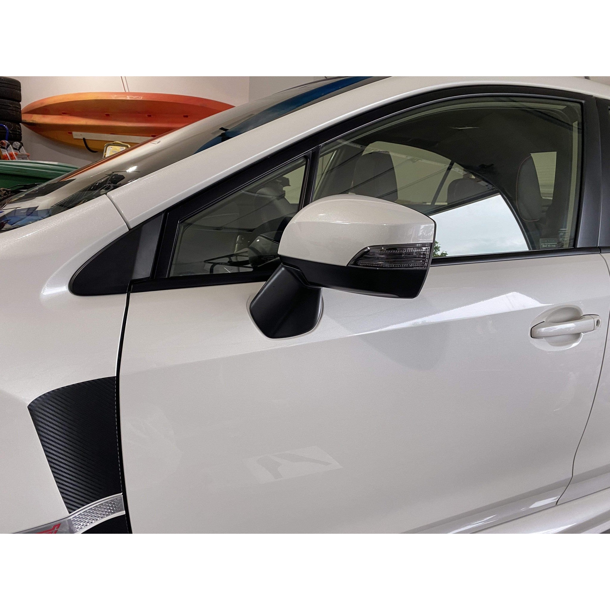 Sticker Fab 3D Carbon Turn Signal Mirror Cover Protector Subaru WRX / STI 2015-2021