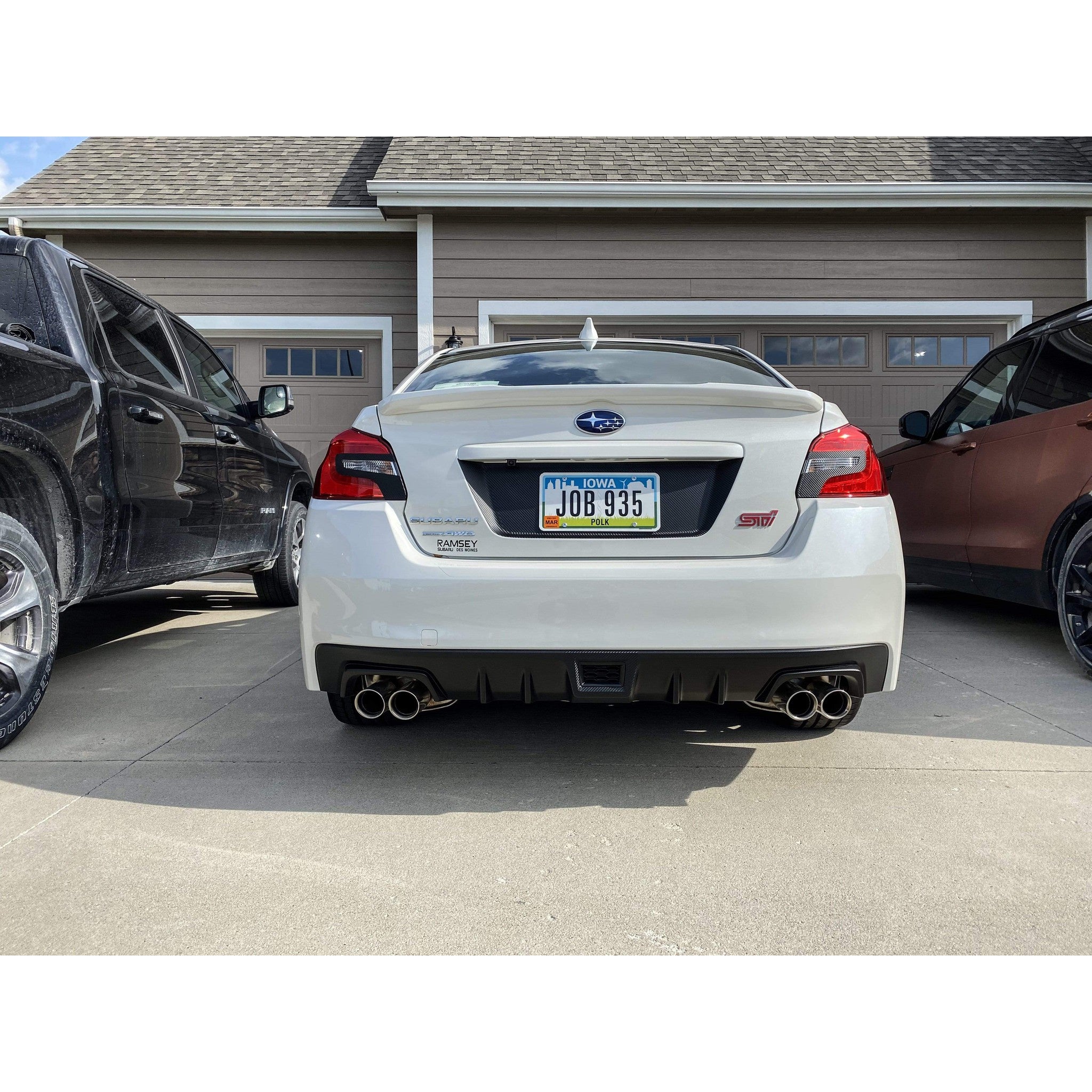 Sticker Fab C-Cut Tail Light Overlays Subaru WRX / STI 2015-2021