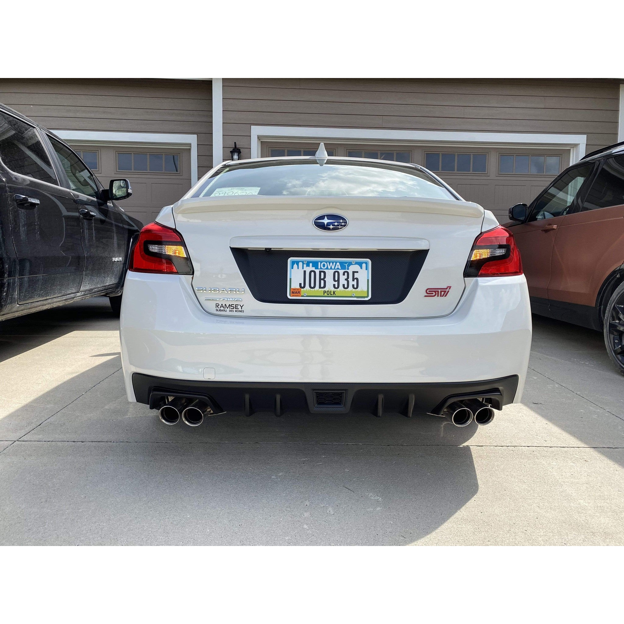 Sticker Fab C-Cut Tail Light Overlays Subaru WRX / STI 2015-2021