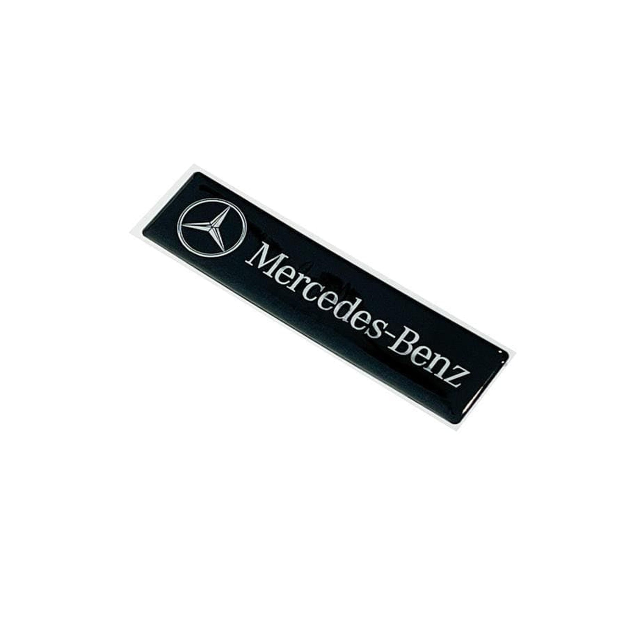 Sticker Fab Domed V2 Inserts for Weathertech Floor Mats (Single) - Fits Mercedes Vehicles