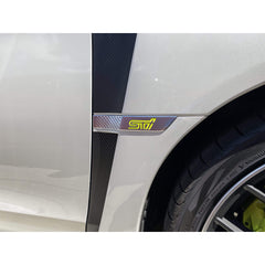 Sticker Fab Fender Emblem Inserts for "STI" Subaru STI 2015-2021