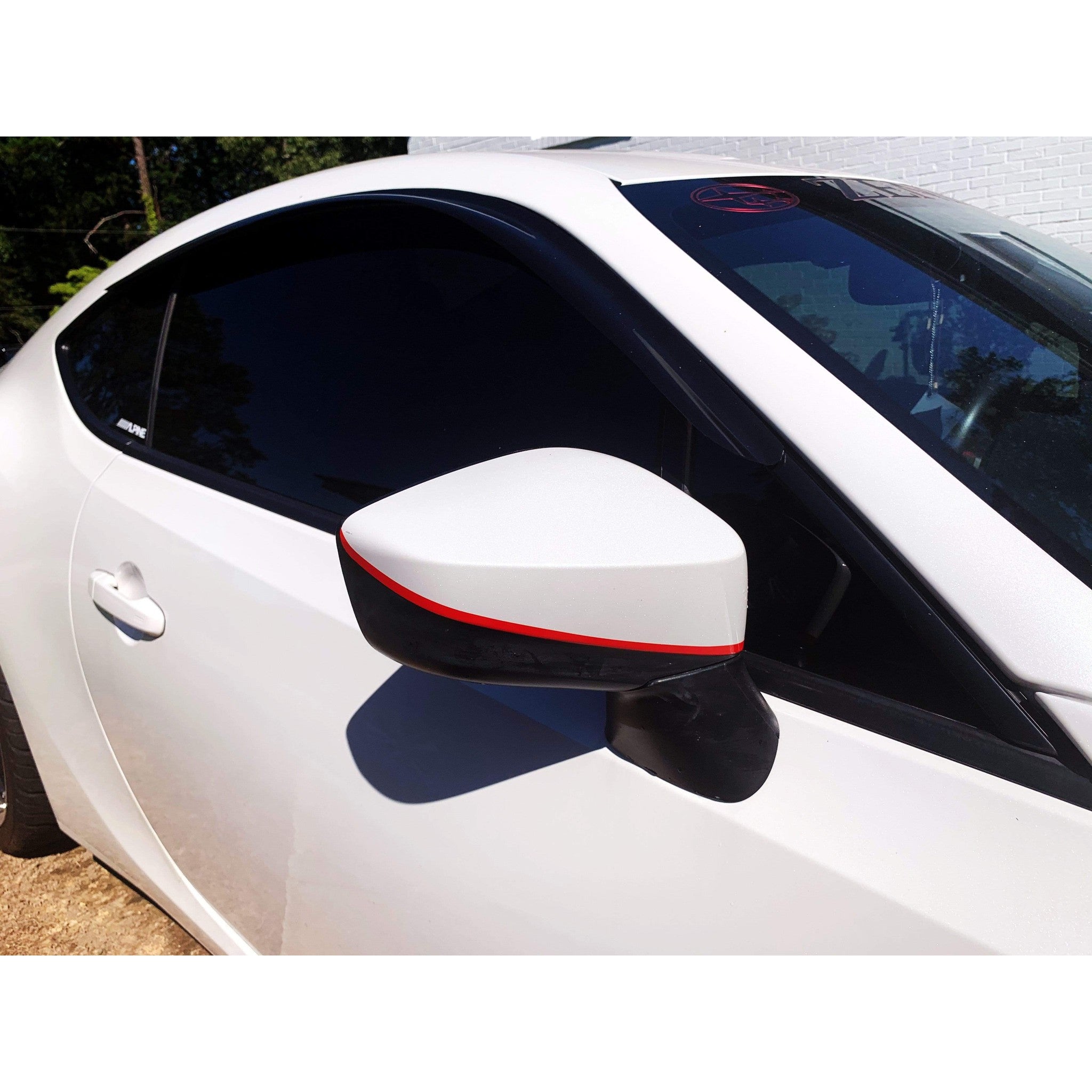 Sticker Fab JDM Style Rear View Mirror Stripes - 2013-2020 FR-S / BRZ / 86