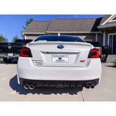 Sticker Fab Special Edition Dark Smoke Carbon Fiber Tail Light Overlays Subaru WRX / STI 2015-2021
